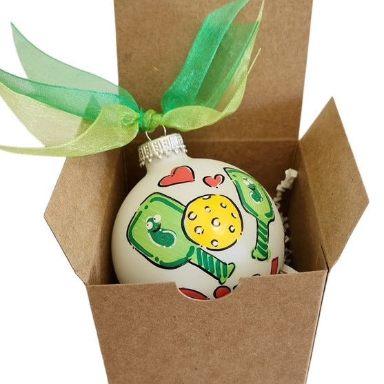 DINK Pickleball Christmas Ornament