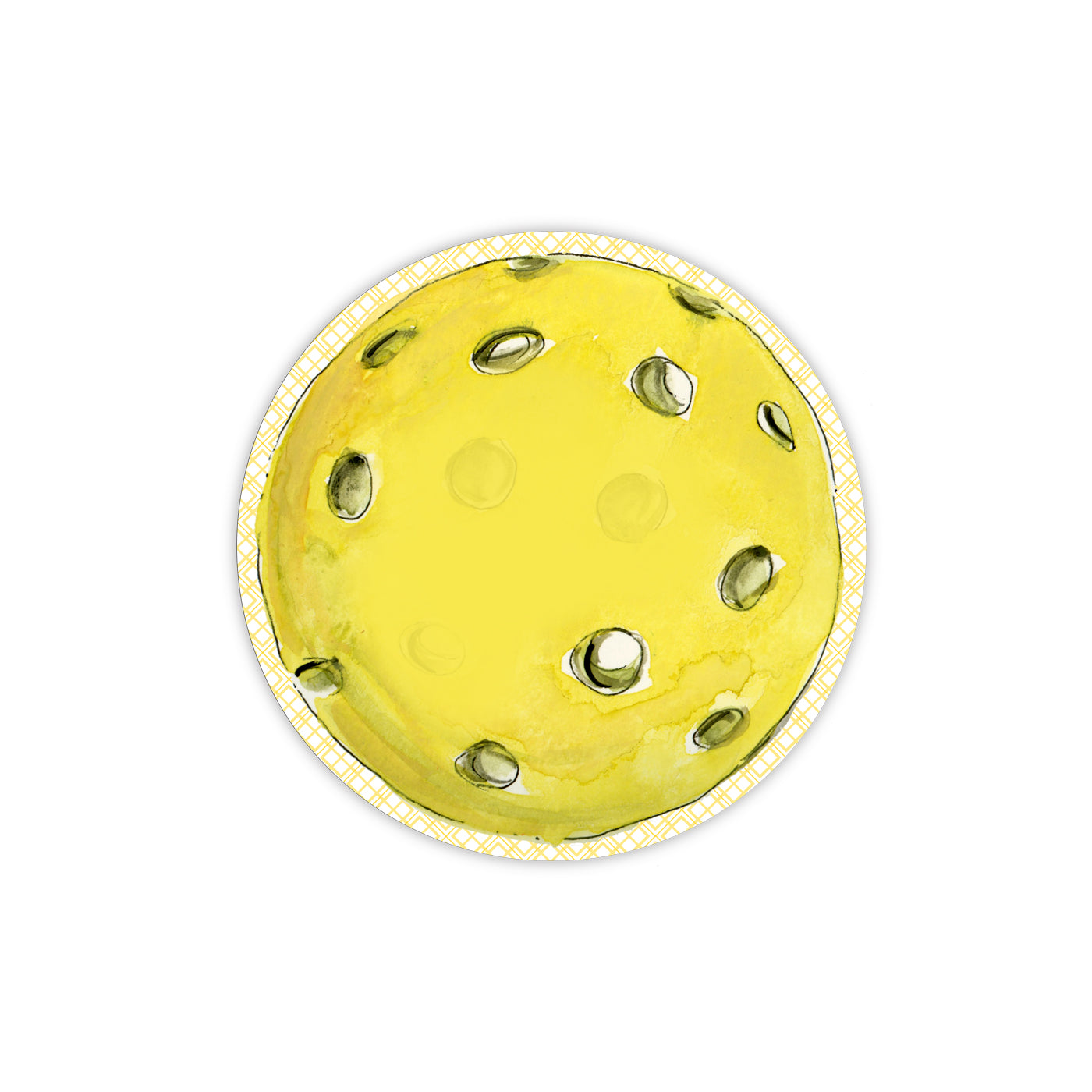 Pickleball Ball Die-Cuts
