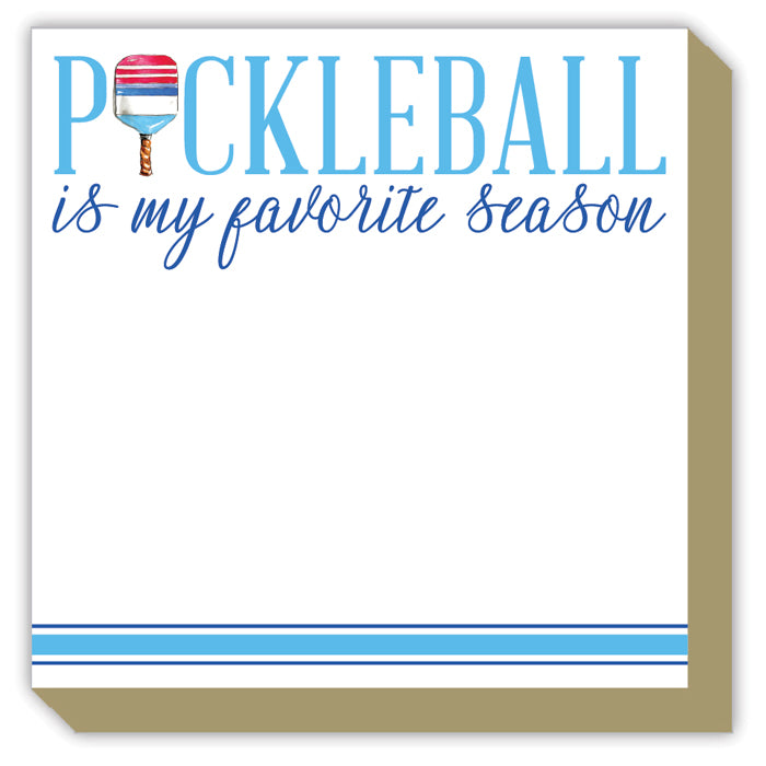 Pickleball is my Favorite Season Notepad