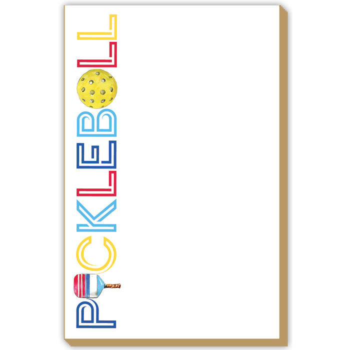 Pickleball Vertical Notepad