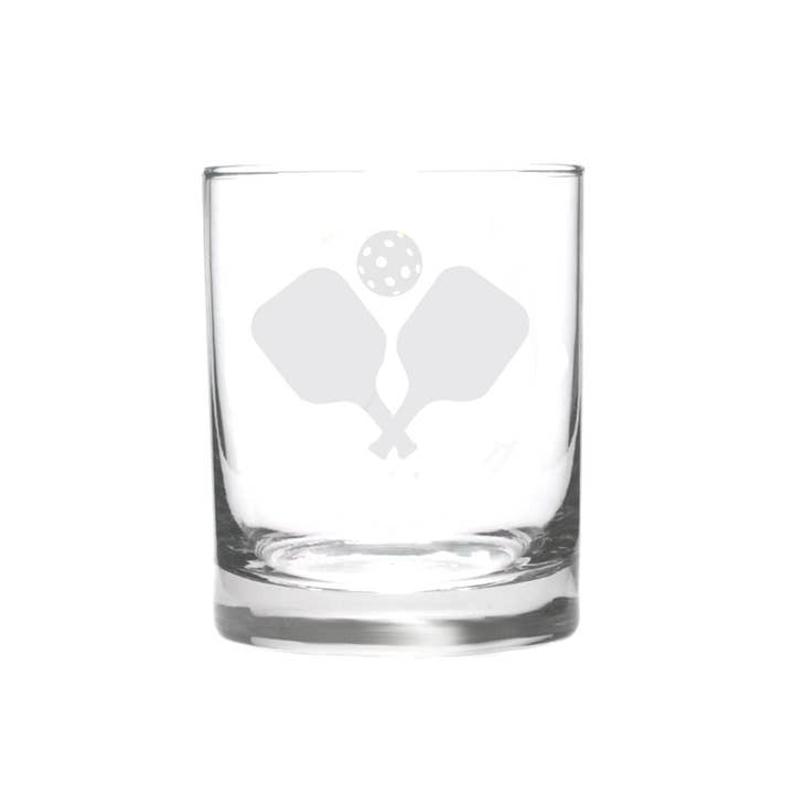 Pickleball Glass Barware