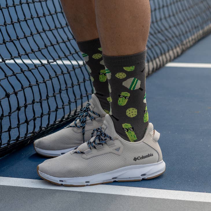 Men's Bamboo Pickleball Dress Socks