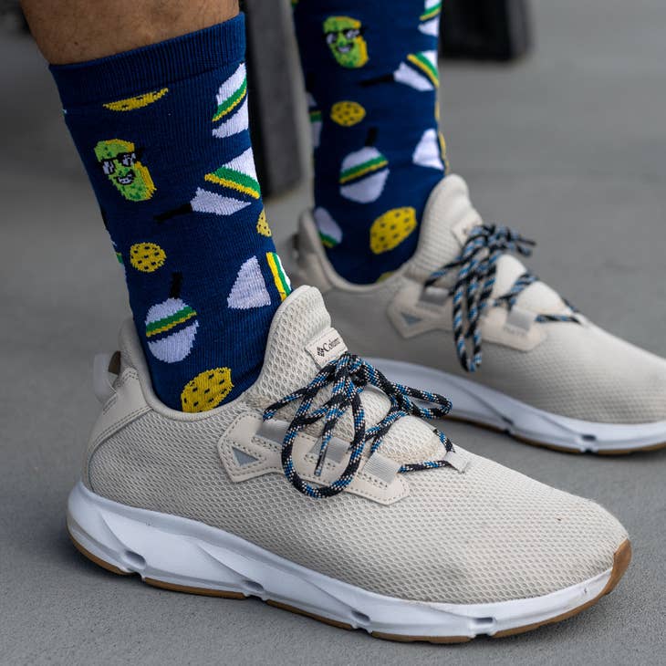 Men's Bamboo Pickleball Dress Socks