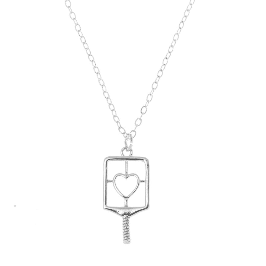 Pickleball Paddle Heart Jewelry