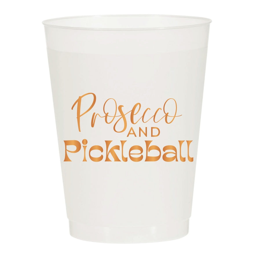 Frosted Pickleball Plastic Cups