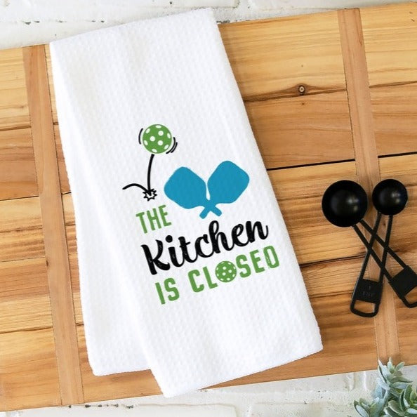Pickleball Kitchen Tea Towel