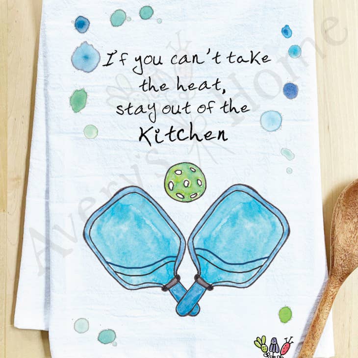 pickleball kitchen towels