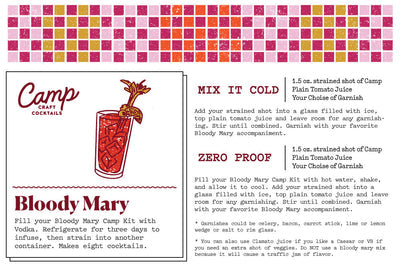 camp craft Bloody Mary Cocktail Kit