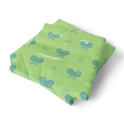 Tennis Cocktail Napkins