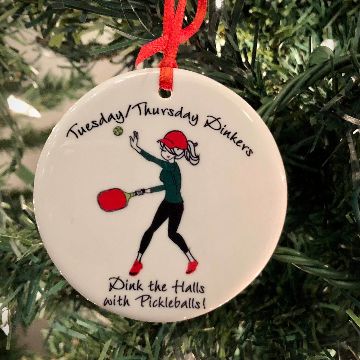 Dink the Halls with Pickleballs -Opelika/Auburn Pickleball Ornaments