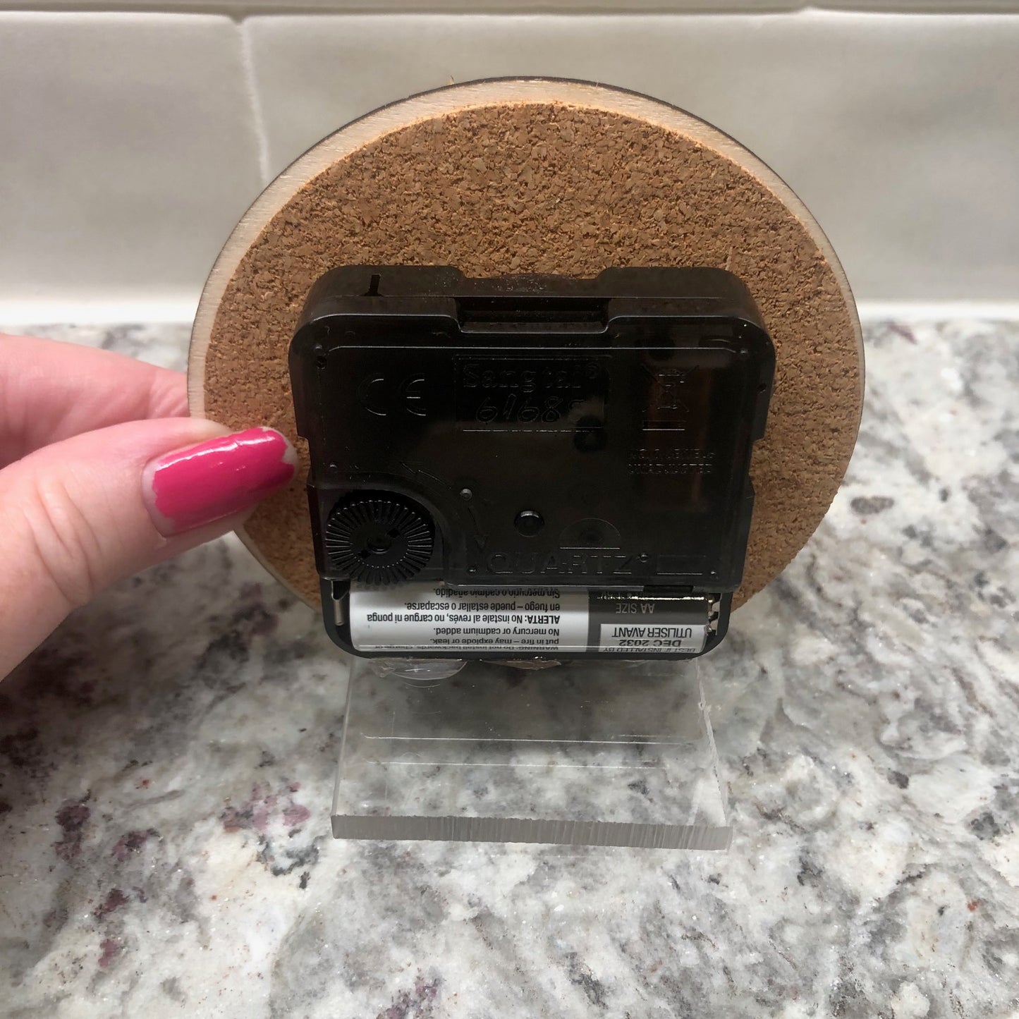 Handmade Wooden Pickleball Ball Clocks