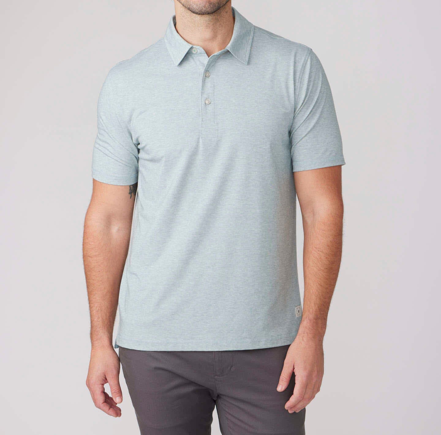 Linksoul Delray Polo Arctic Heather