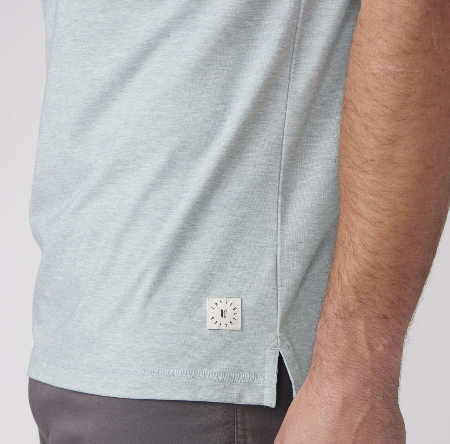 Linksoul Delray Polo Arctic Heather