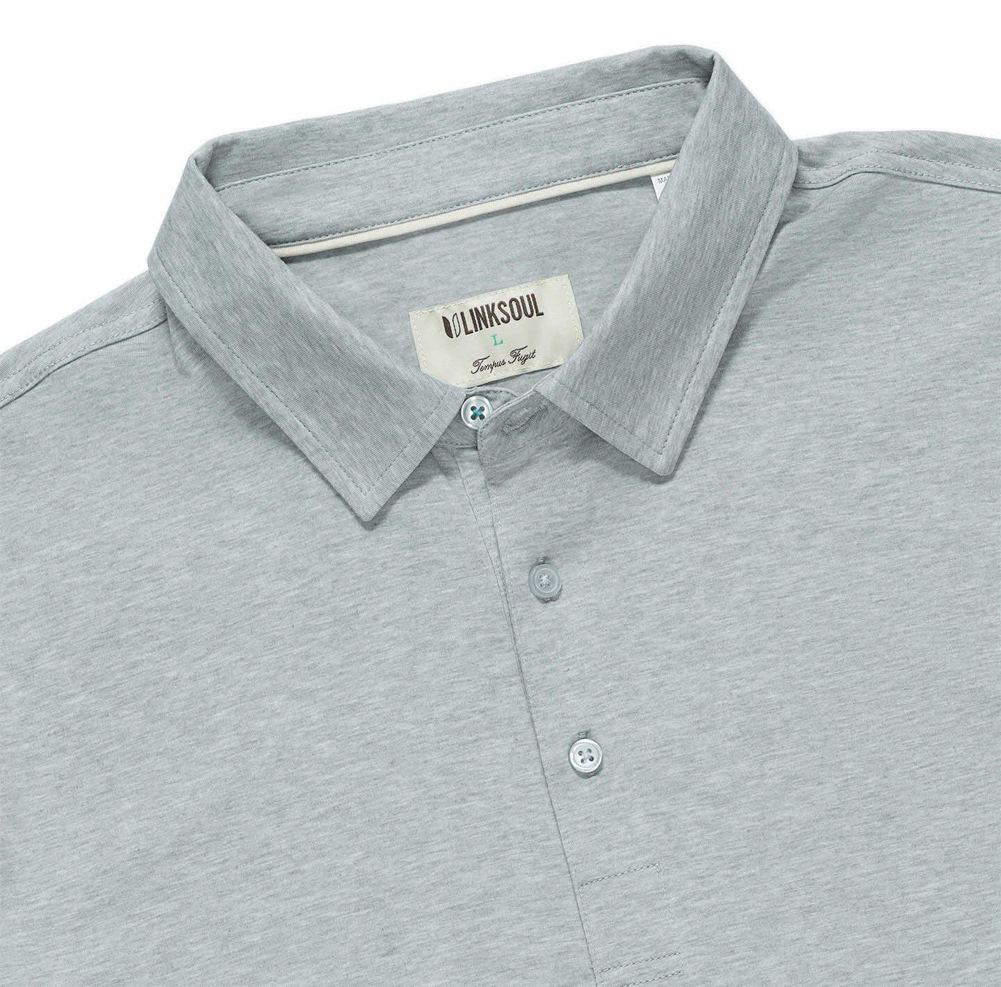 Linksoul Delray Polo Arctic Heather