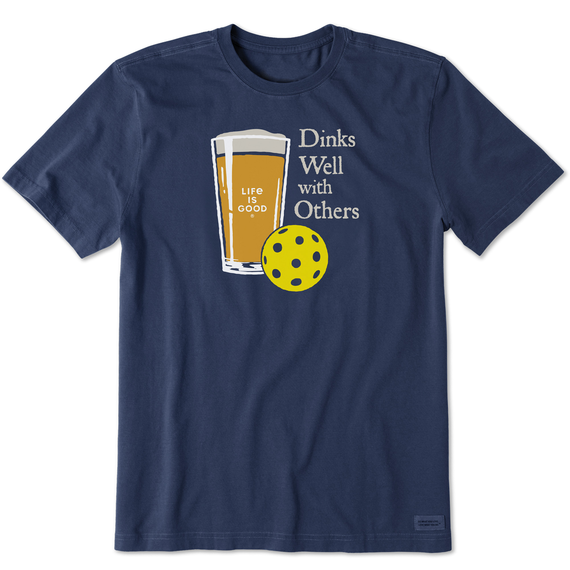 Life is Good Pickleball Shirt