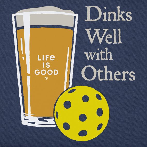 Life is Good Pickleball Shirt