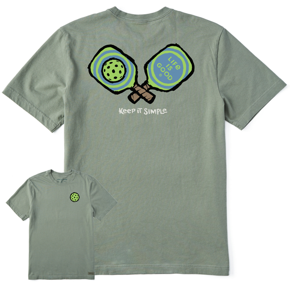 Life is Good Pickleball Shirt