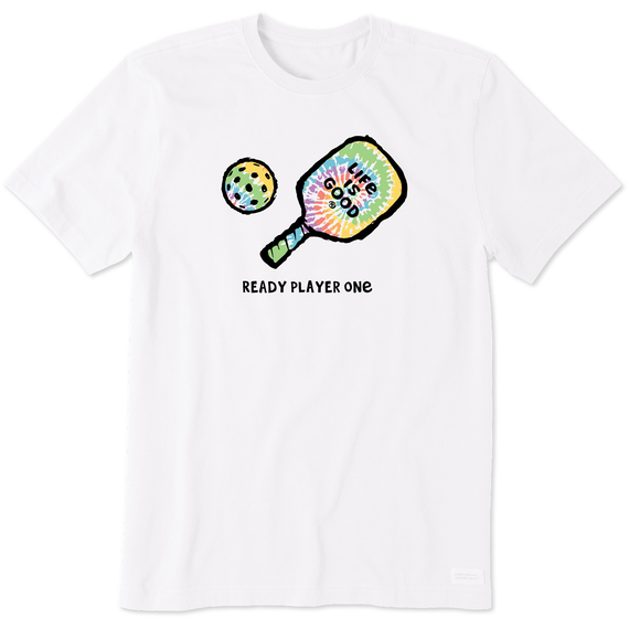 Life is Good Pickleball Shirt