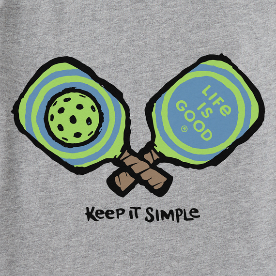 Women's Keep it Simple Pickleball Sleeveless Tee