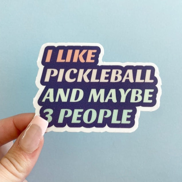 Pickleball Stickers