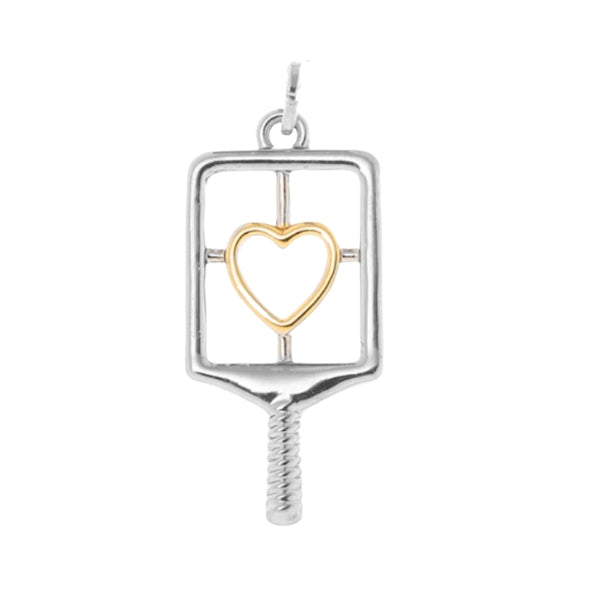 Pickleball Paddle Heart Jewelry