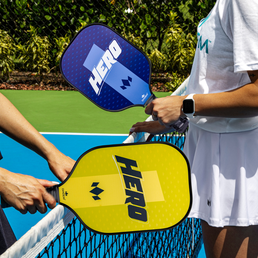 Diadem Hero Paddles Blue and Yellow