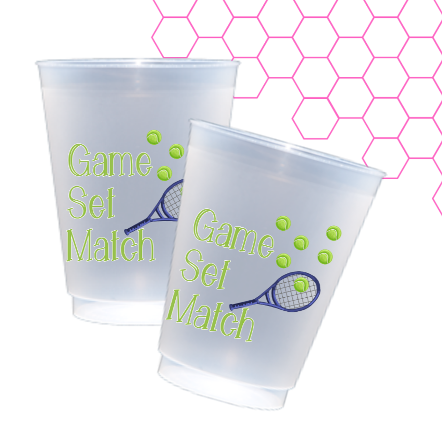 Plastic Tennis Cups