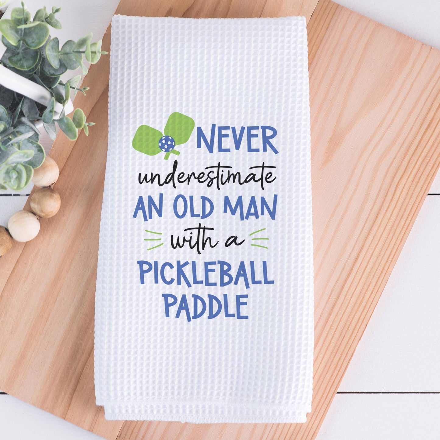 Pickleball Kitchen Tea Towel