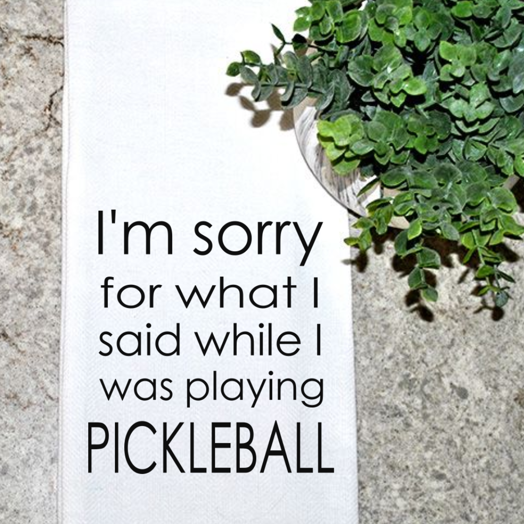 Pickleball Kitchen Towels