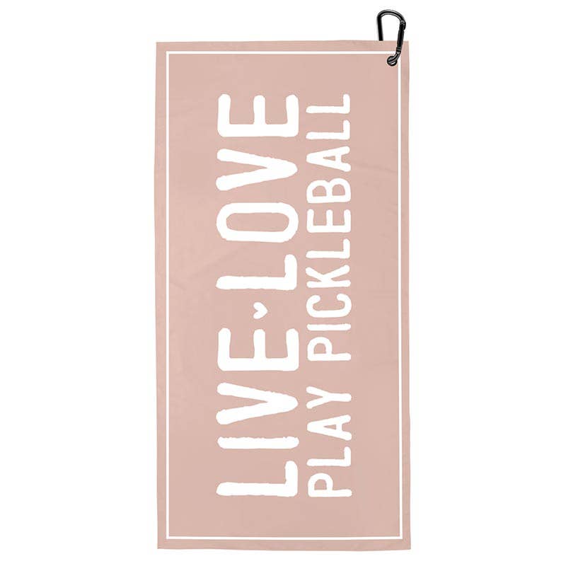Sport Towel-Live Love Play Pickleball