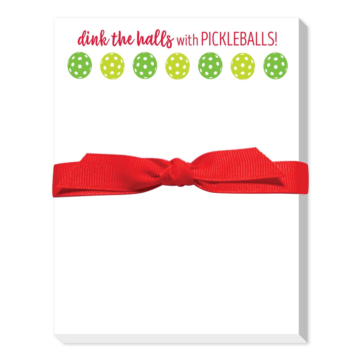 Christmas Pickleball Notepads