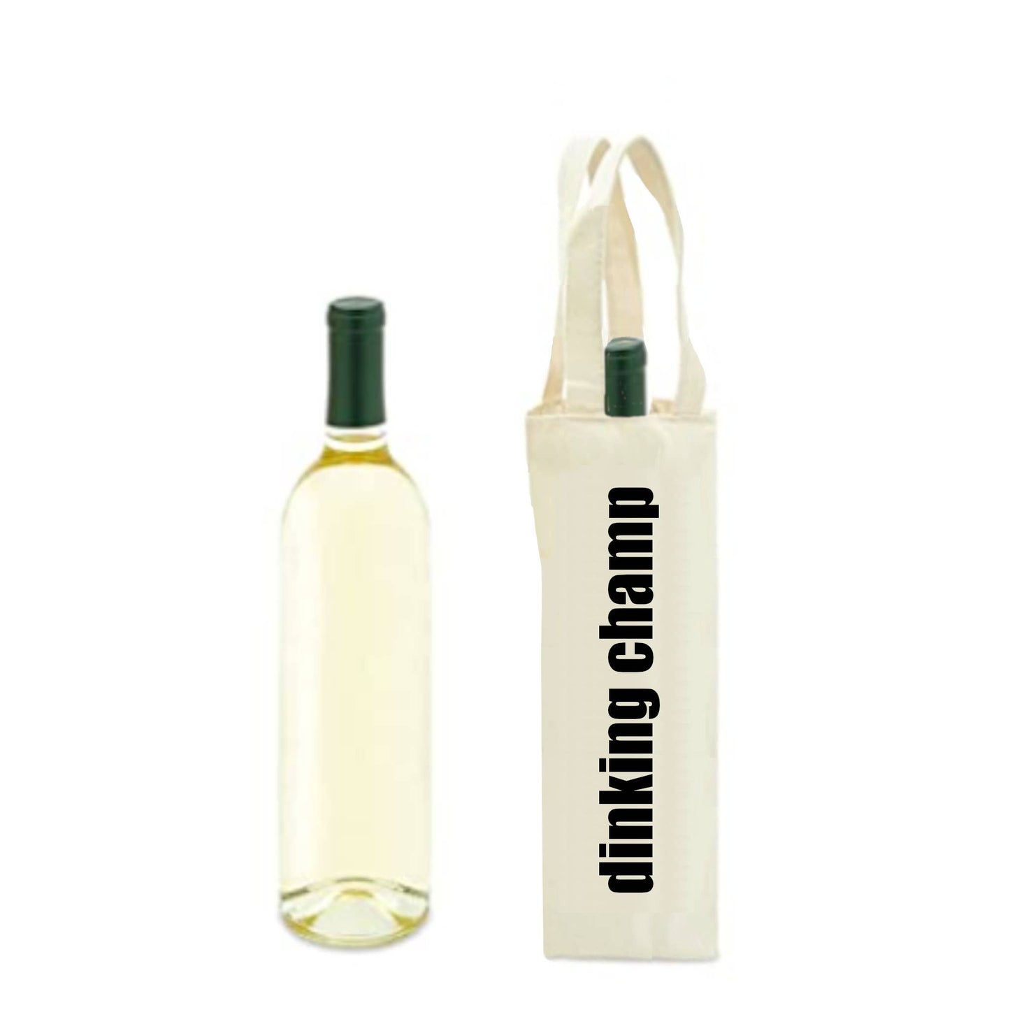 Canvas Pickleball Wine Carrier