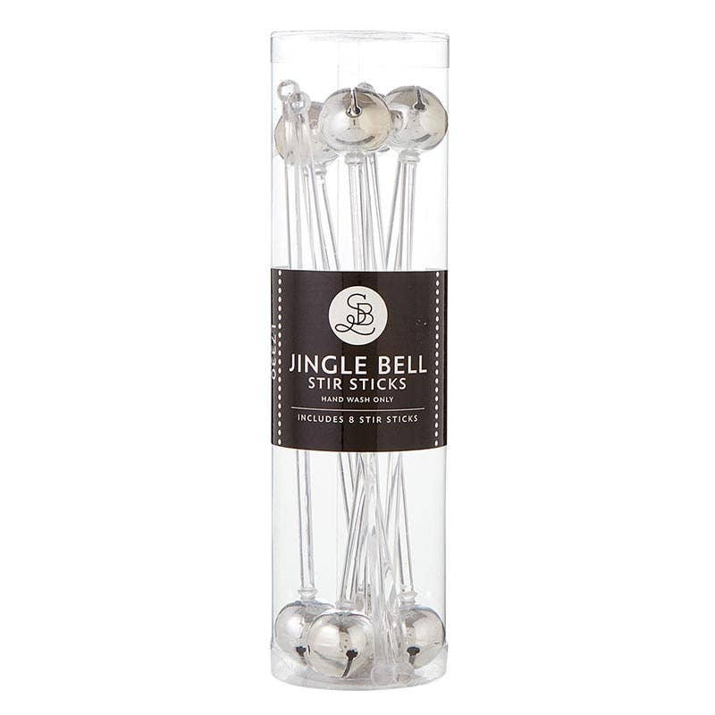 Jingle Bell Drink Stir Sticks