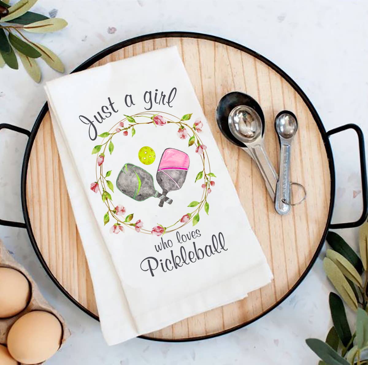 Pickleball Kitchen Tea Towels
