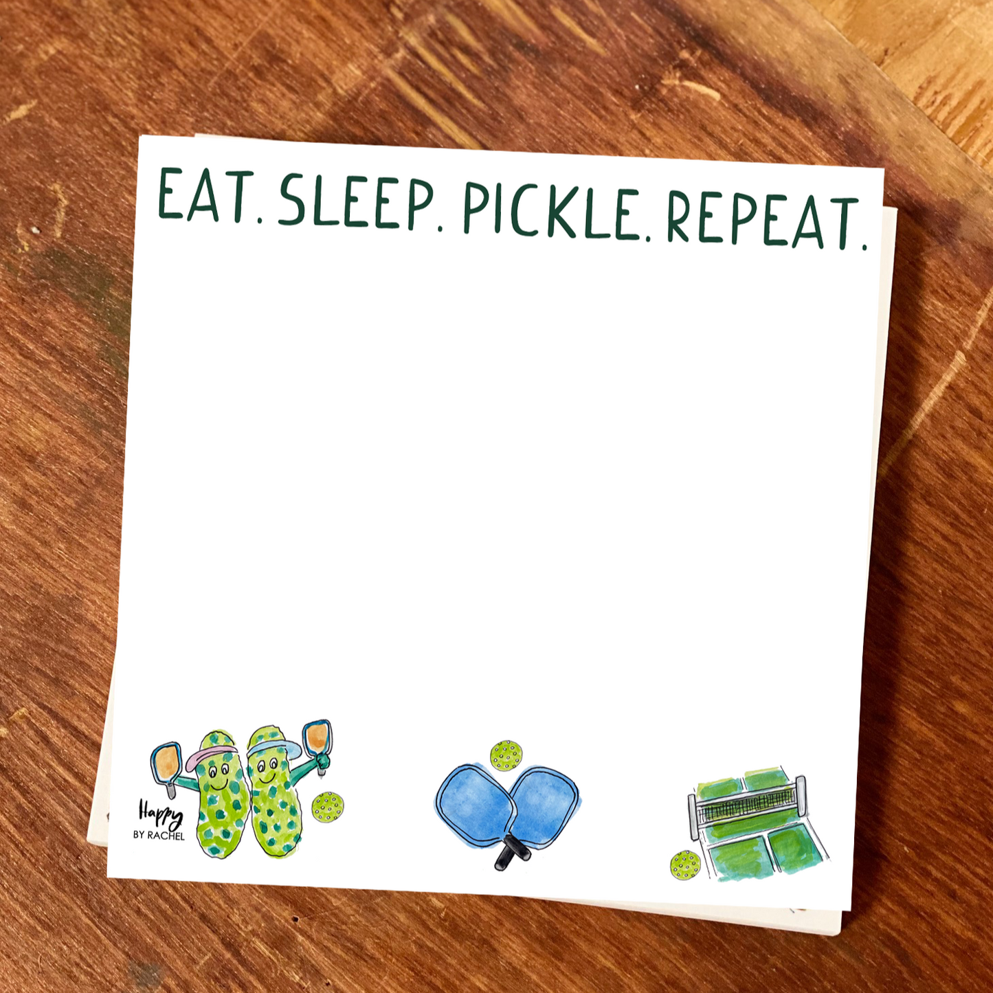 Pickleball Chunky Notepad