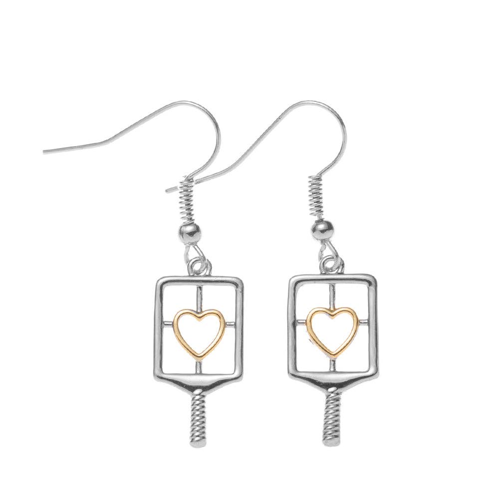 Pickleball Paddle Heart Jewelry
