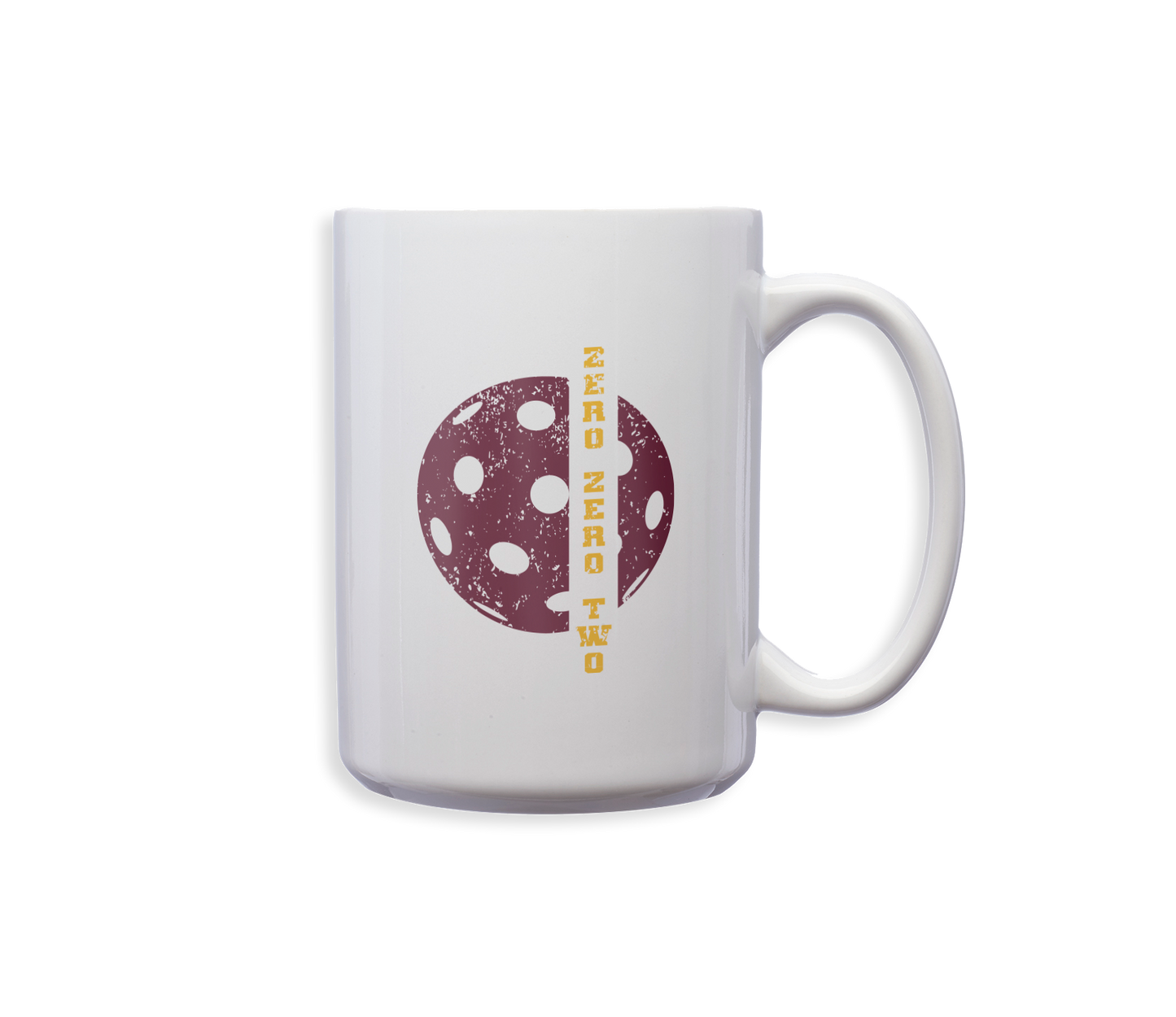 Pickleball Coffee Mug Zero Zero Two 002