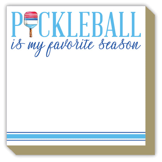 Pickleball is my Favorite Season Notepad