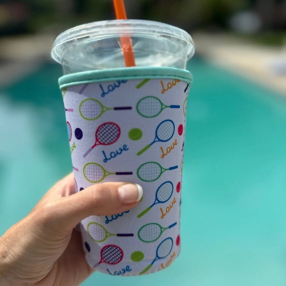 Iced Drink Sleeves - Pickleball and Tennis - Dink & Volley Pickleball