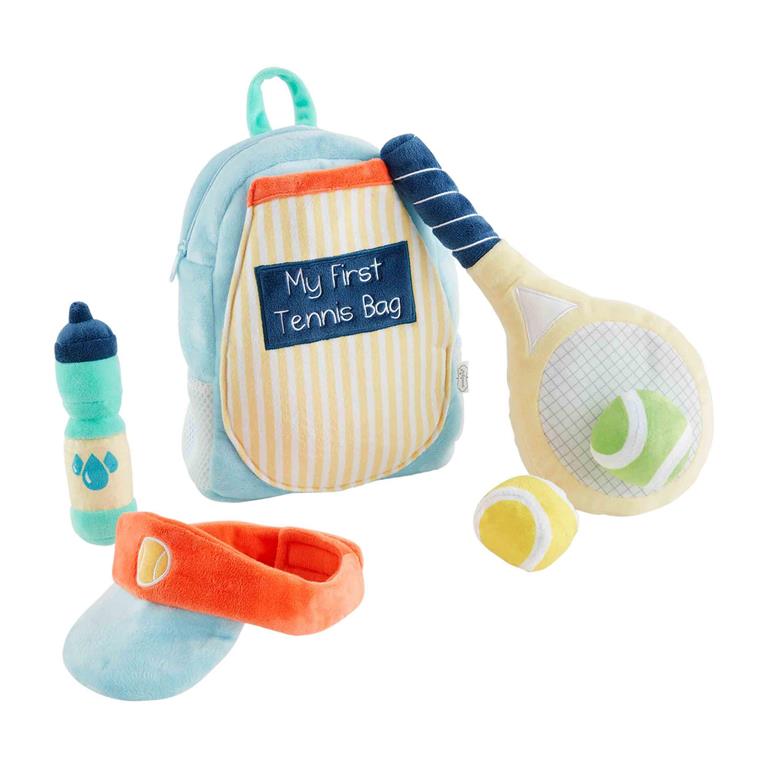 Mud Pie My First Tennis Bag Plush Set - Dink & Volley Pickleball