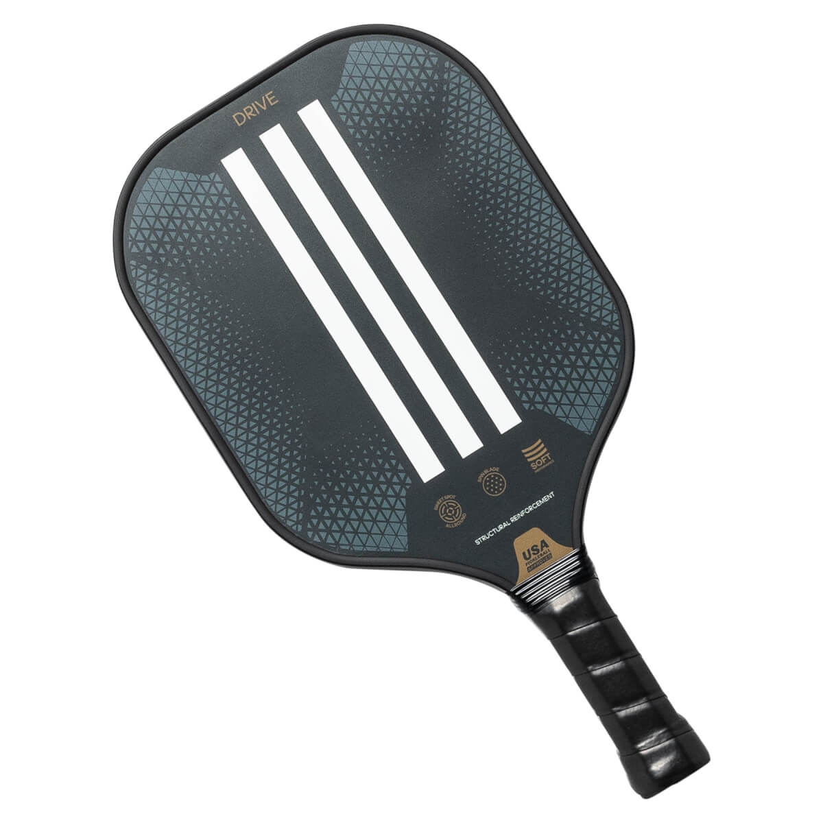 Adidas Drive 2 Paddle in black with white stripes