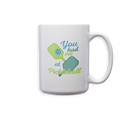 Pickleball Themed Coffee Mugs - Dink & Volley Pickleball