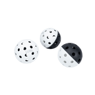 Black & White Pickleballs - Pack of 3 - Dink & Volley Pickleball