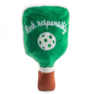 Green Stripe Pickleball Paddle Dog Plush - Dink & Volley Pickleball