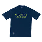 Men's Kitchen's Closed Performance Shirt Navy Blue - Dink & Volley Pickleball