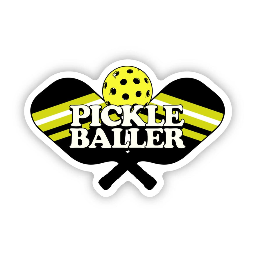 Pickleball Vinyl Sticker