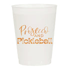 Pickleball Frosted Cups - Dink & Volley Pickleball