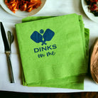 Pickleball Cocktail Napkins: Dinks on Me - Dink & Volley Pickleball