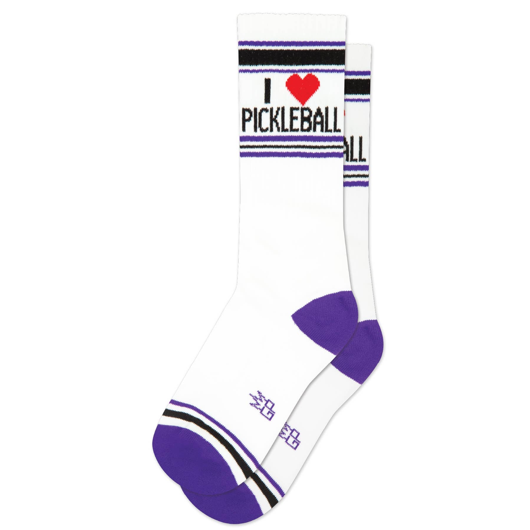 Pickleball Gym Crew Socks - Dink & Volley Pickleball