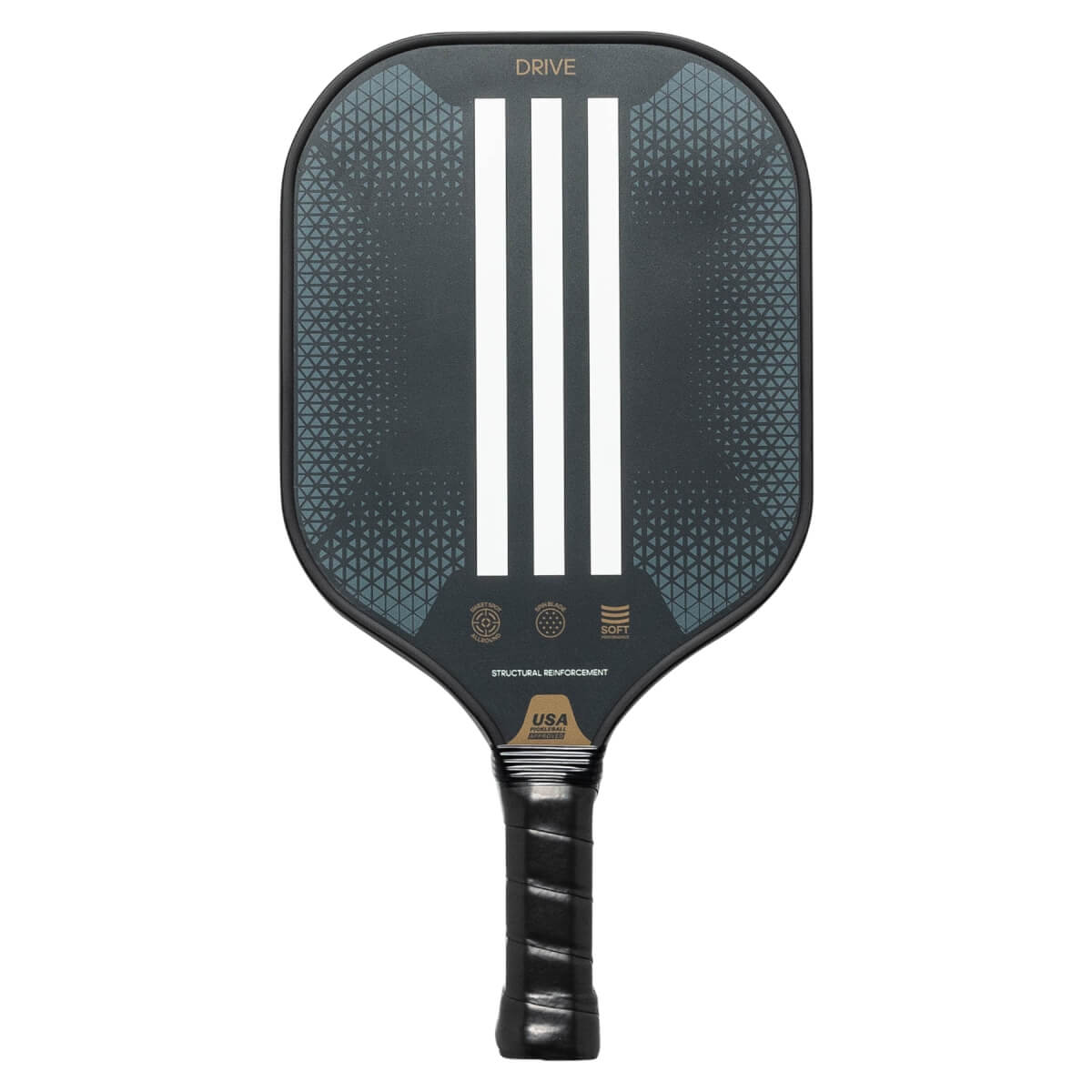 Adidas Drive 2 Paddle in black with white stripes